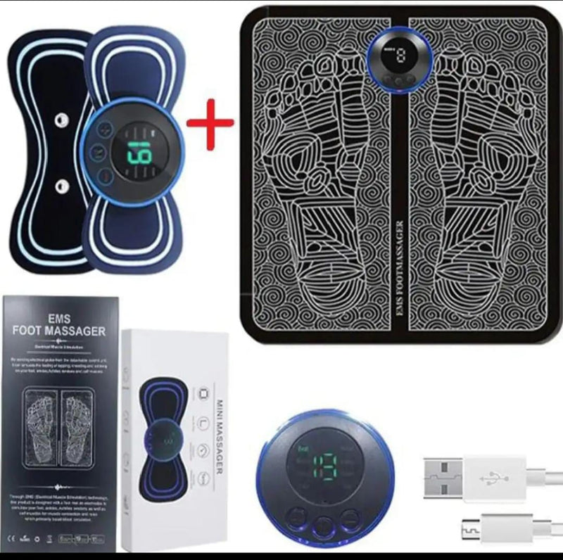 (2 in 1)Body massager Foot massager