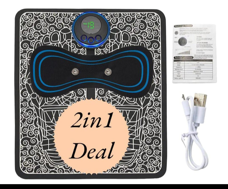 (2 in 1)Body massager Foot massager