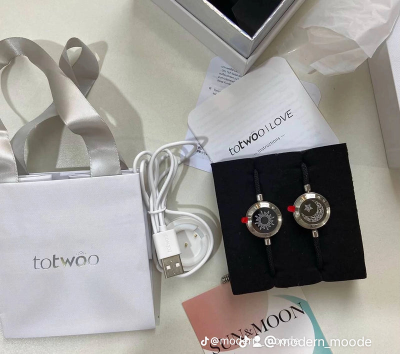 2pcs/Set Luminous Couple Bracelet For Women Men Sun Moon Rope Charm Friendship SEVICH